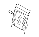 LR032258 - Body: Lumbar Support for Land Rover: LR3, LR4 Image