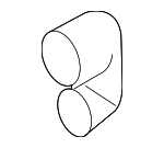 12843636 - Electrical: Grommet for Saab: 9-3, 9-3X Image