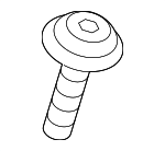 N10473402 - Cooling System: Fog Lamp Screw for Volkswagen: e-Golf, Golf, Golf Alltrack, Golf R, Golf SportWagen, GTI, Jetta, Taos, Touareg Image