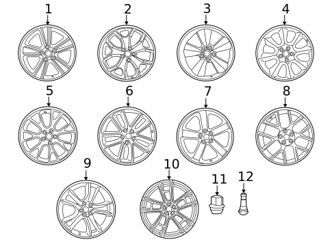 Wheels for 2018 Dodge Challenger #0