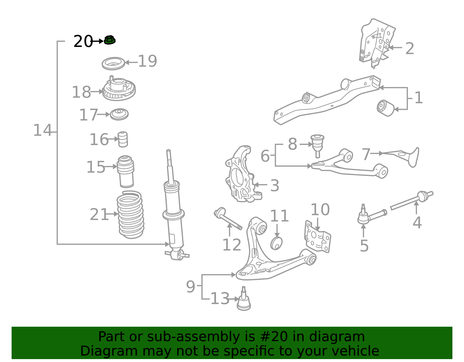 Multi-Purpose Nut 11516781 GM | GMPartsDirect.com