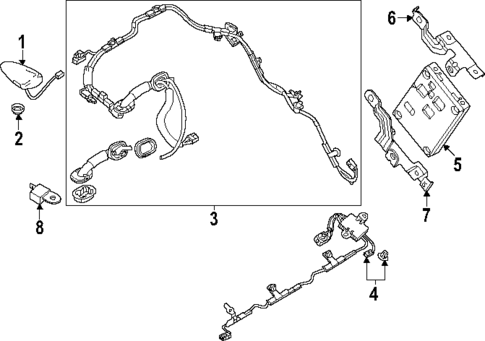Antenna & Radio for 2024 Mazda CX-90 #0