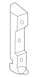7L0857064B - Body: Retaining Bracket for Volkswagen: Touareg Image