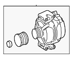 14154420280 - : Remanufactured Alternator for Mercedes-Benz Image