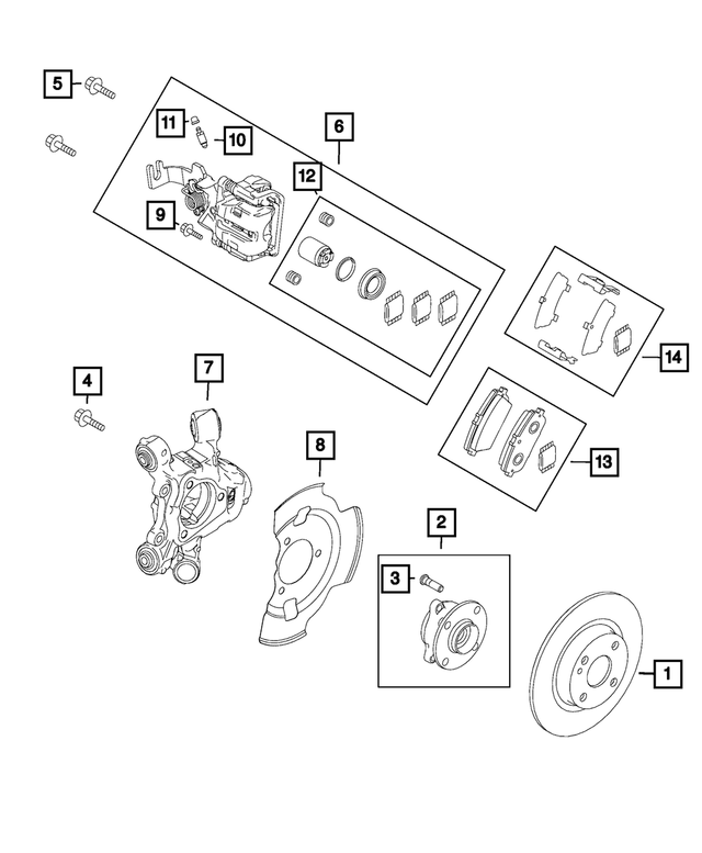 68313167AA - Brakes: Brake Rotor for Mopar Image