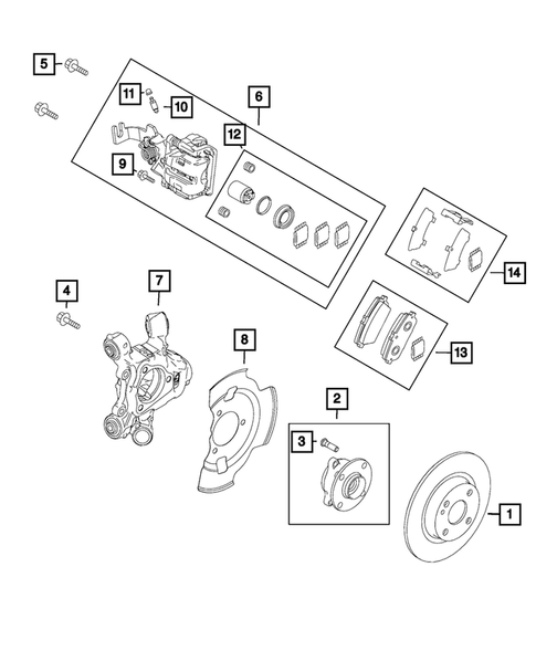 Rear Brakes for 2018 Fiat 124 Spider #0