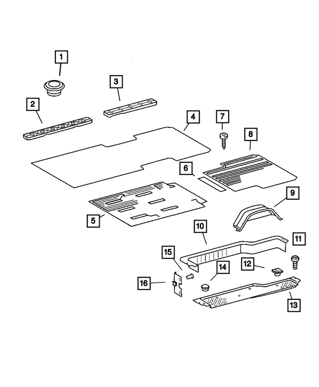 5125991AA - Interior Trim: Plug for Mopar Image