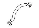 254153M100 - : 2009-2016 Hyundai - Lower Hose for Hyundai: Equus, Genesis, Genesis Coupe Image