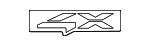 86316Q5500 - Body: Nameplate for Kia Image