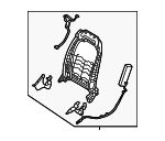 88410P1720 - Body: Seat Back Frame for Kia Image