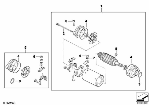 Starter for 1997 BMW-Motorrad F 650 ST #0