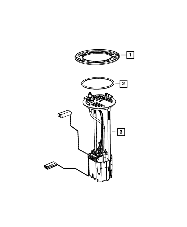 « 68643802AB – Fuel and Accelerator Pedal : Pompe à Carburant Module pour Mopar Image »