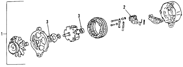 21903026N - : Alternator for Volkswagen Image