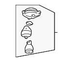 12471672 - Body: Overhead Lamp for Cadillac: Escalade | Chevrolet: Astro, Blazer, C1500, C2500, C3500, K1500 Pickup, K2500 Pickup, K3500 Pickup, Suburban C1500, Suburban C2500, Suburban K1500, Suburban K2500, Tahoe | GMC: C1500 Pickup, C2500 Pickup, C3500 Pickup, Jimmy, K1500 Pickup, K2500 Pickup, K3500 Pickup, Safari, Suburban C1500, Suburban C2500, Suburban K1500, Suburban K2500, Yukon | Oldsmobile: Bravada Image