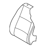 8H0881805AN9P9 - Body: Seat Back Cover for Audi: A4, A4 Quattro, RS4, S4 Image