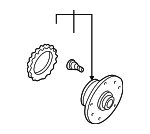 GF4K2615XB - : Hub Assembly for Mazda: MPV, Protege, Protege5 Image