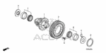 41100R97003 - Transmission - Automatic: DIFFERENTIAL ASSY. for Acura Image