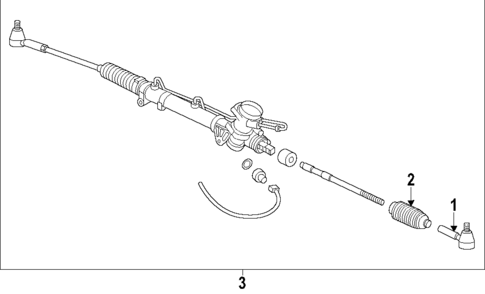 Steering Gear & Linkage for 2016 Chevrolet Cruze Limited #1