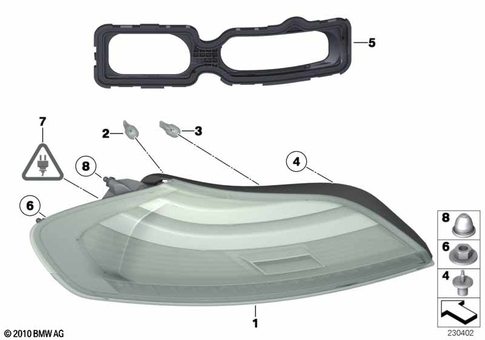 Rear Light for 2012 BMW Z4 28i #0