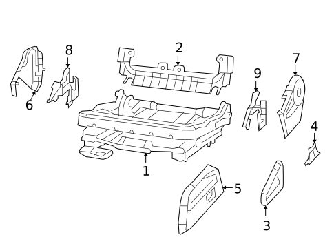 Tracks & Components for 2010 Jeep Liberty #1