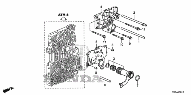 AT Regulator Body for 2012 Honda Civic #0