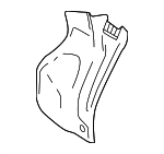 31431799 - Engine: Shield for Volvo: S60, S90, V60, V60 Cross Country, V90, V90 Cross Country, XC60, XC90 Image