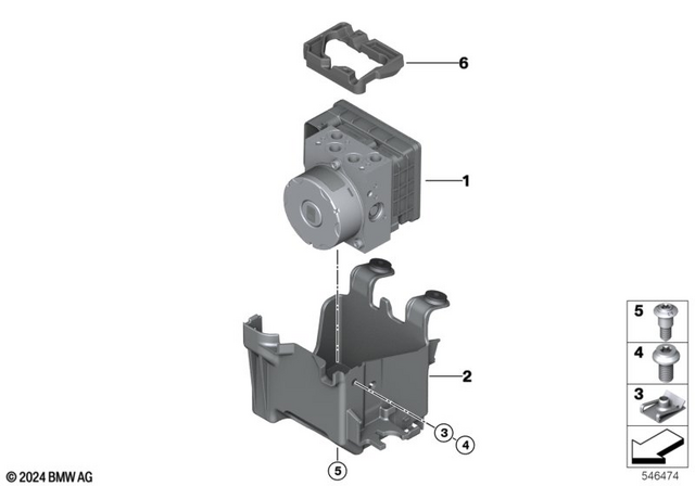34515A741B4 - : Pressure Modulator for BMW-Motorrad Image