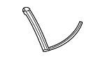 89023801 - Body: Lower Weather-strip for Chevrolet: Corvette Image