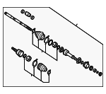 391005AA0A - : Axle Assembly for Nissan: Murano Image