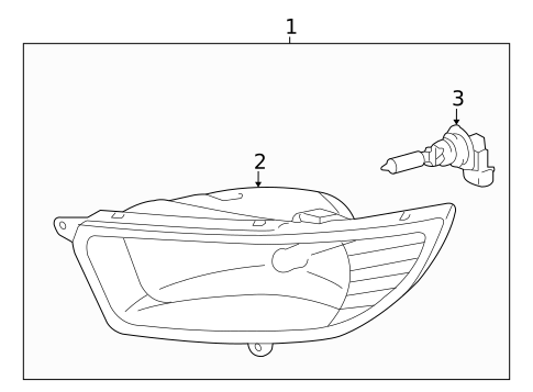 Fog Lamps for 2006 Toyota Camry #0