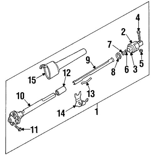 Lower Components for 1991 Chevrolet C2500 #1