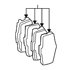 006420622041 - : Brake Pads                               for Mercedes-Benz Image