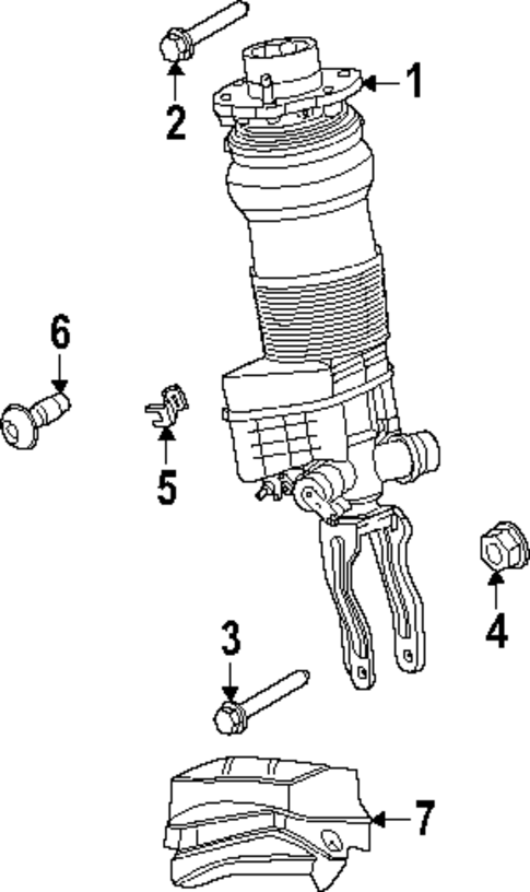 Struts & Components for 2025 Porsche Panamera #0