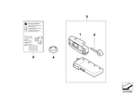 66129268486 - Bodywork: Radio Remote Control Pca for BMW Image