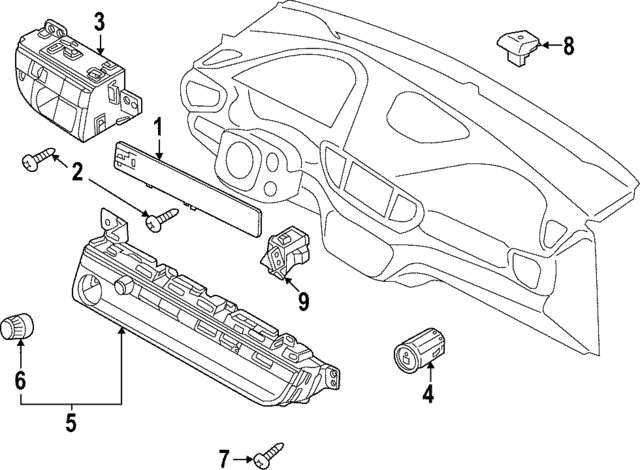 93502GI000RET - : Start Button for Hyundai Image