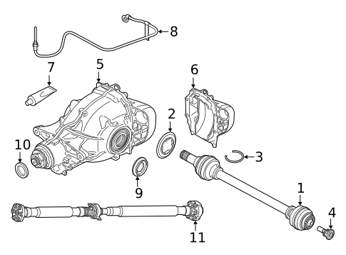Differential for 2025 BMW X5 #0