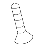 9322915020 - Body: Sun-visor Screw for Scion: iM, tC | Toyota: 4Runner, bZ4X, C-HR, Corolla, Corolla iM, Crown, Crown Signia, GR Corolla, Mirai Image