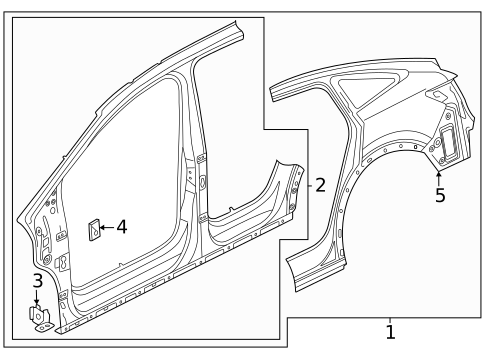 Aperture Panel for 2024 Audi Q4 e-tron Sportback #0