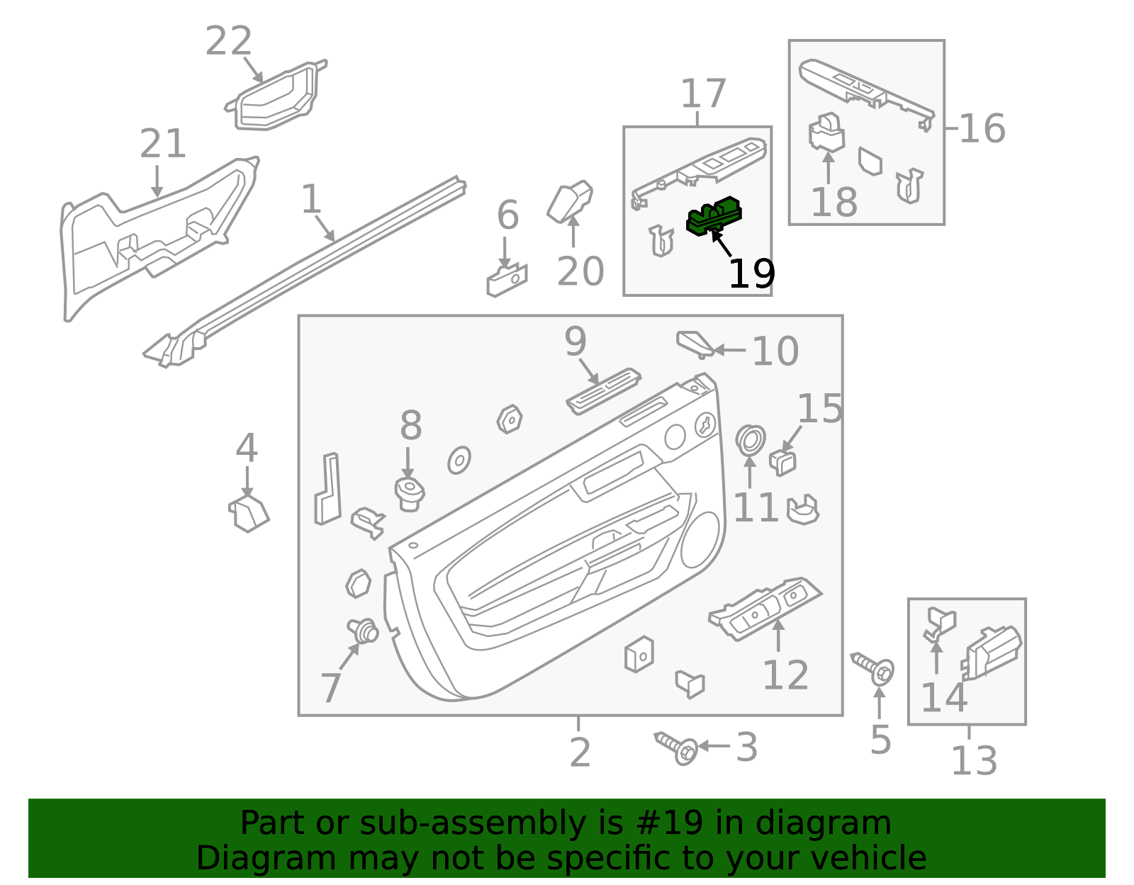SW-8294 - Motorcraft™ Window Switch - Eastgate Ford Parts