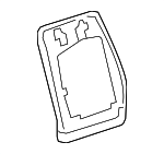 20845938 - Body: Seat Back Panel for Buick: Enclave | GMC: Acadia | Saturn: Outlook Image