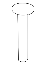 25796496 - Body: Headrest Guide for Buick: Enclave | Chevrolet: Traverse | GMC: Acadia | Saturn: Outlook Image