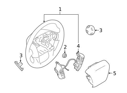 Steering Wheel & Trim for 2014 INFINITI QX80 #0