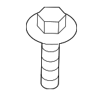 1125306257B - Body: Sight Shield Bolt for Kia: EV6, Rondo, Soul, Soul EV, Sportage Image