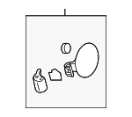 695101M500 - Body: Fuel Door for Kia: Forte Image