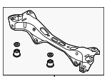 554053V150DS - Suspension: Cross-member for Kia: Cadenza, Optima Image