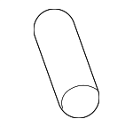 7P0121073B - Cooling System: Connector Hose for Volkswagen Image