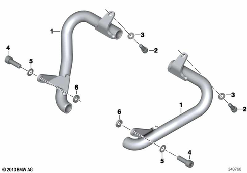 Engine, Ancillary Guard Components for 2014 BMW-Motorrad K 1600 GTL Exclusive #0