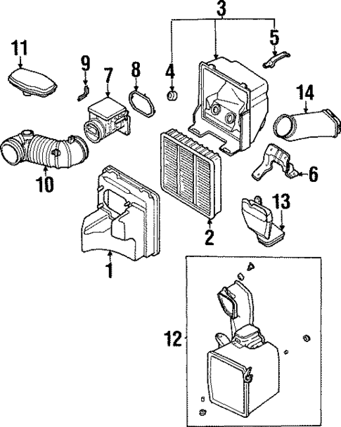 Powertrain Control for 1997 Mitsubishi Mirage #2