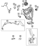 4696947 - Body Sheet Metal Except Doors: Front Side Rail Plug for Mopar Image image