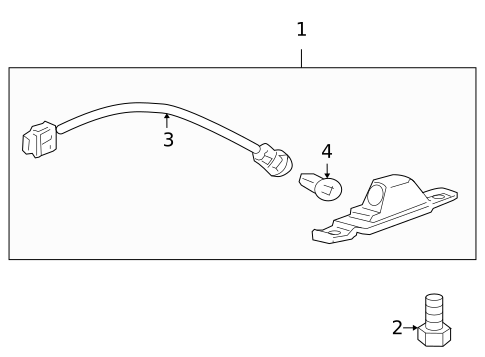 License Lamps for 2007 Pontiac G6 #0
